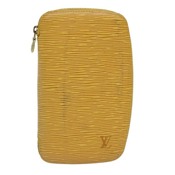 LOUIS VUITTON Epi Agenda Geode Travel Case Yellow - Picture 2 of 16